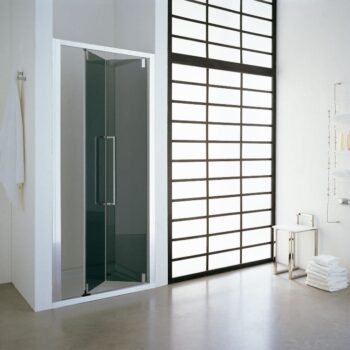 Paroi de douche ACRUX à 2 panneaux pliants SAMO