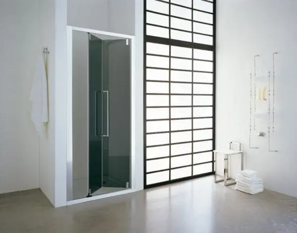 Paroi de douche ACRUX à 2 panneaux pliants SAMO