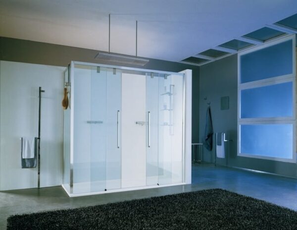 Paroi de douche ACRUX à 4 panneaux SAMO