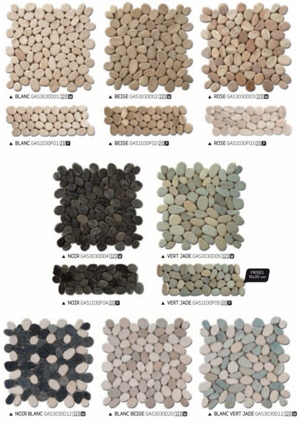 Galets décoratifs de Bali Diffusion Céramique (22 modèles) – Image 17