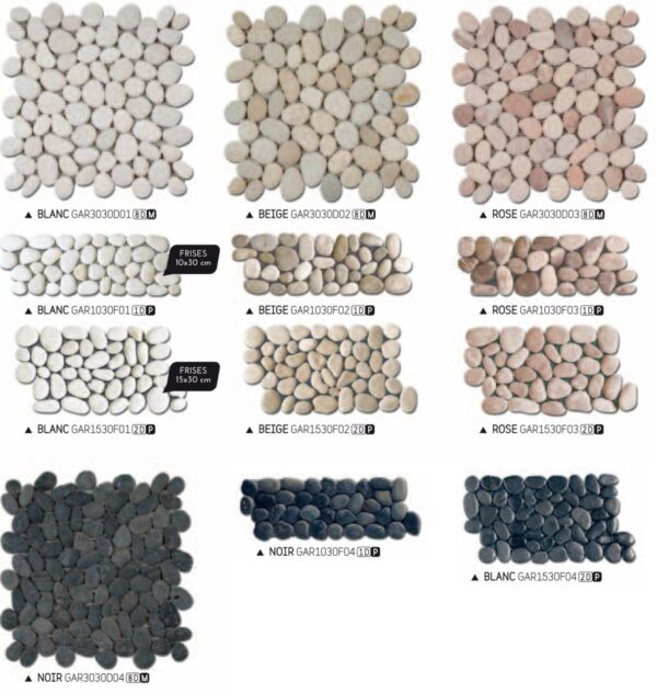 Galets décoratifs de Bali Diffusion Céramique (22 modèles) – Image 16