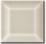 Carrelage Metro carré 7.5x7.5cm Diffusion Céramique - couleur IVOIRE CRAQUELE