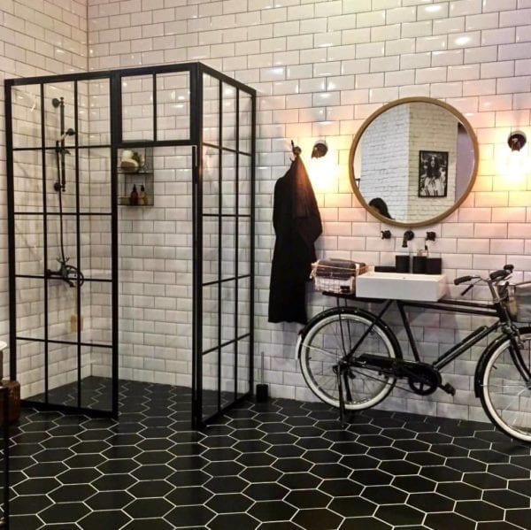 carrelage metro blanc salle de bain