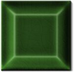 Carrelage Metro vert carré 7.5x7.5cm Diffusion Céramique - couleur VERT FONCE