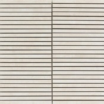 Carrelage imitation ciment Unicom Starker ICON - stripes BONE WHITE