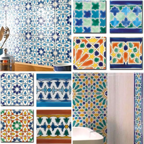 Carrelage faience azulejos Doremail LES ANDALOUSES