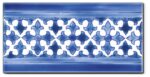 Carrelage méditerranéen DOREMAIL - FRISE MAYA LAVANDE 10x20cm