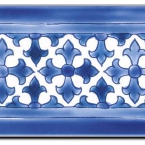 Carrelage méditerranéen DOREMAIL - FRISE MAYA LAVANDE 10x20cm