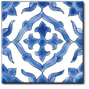 Carrelage méditerranéen DOREMAIL - MAYA LAVANDE 10x10cm