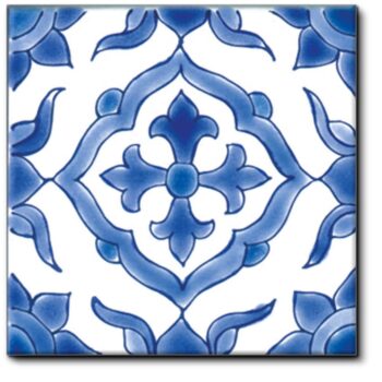 Carrelage méditerranéen DOREMAIL - MAYA LAVANDE 10x10cm