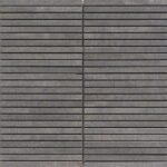 Carrelage imitation ciment Unicom Starker ICON - Stripes JET BLACK