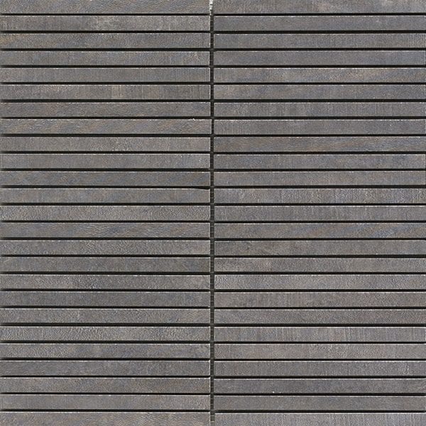 Carrelage imitation ciment Unicom Starker ICON - Stripes JET BLACK