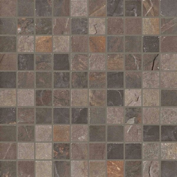 Carrelage mosaïque imitation pierre - Unicom Starker Natural Slate - MULTICOLOR