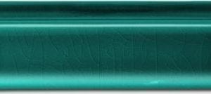 Angle encadrement cimaise droite - Carrelage Metro couleur - Vert turquoise - Diffusion Céramique