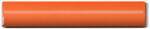Baguette angle extérieur - Finition pour carrelage METRO Diffusion Céramique - couleur ORANGE
