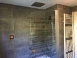 Carrelage mexicain Colibri Azulejos - réalisation salle de bain