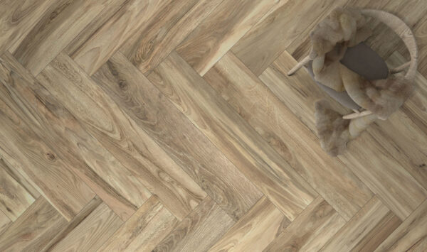 Carrelage imitation parquet clair - ITT BELLVER Naturel