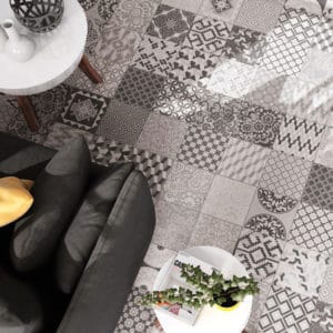 Carrelage patchwork Codicer ATENAS mix - grès cérame imitation carreaux de ciment