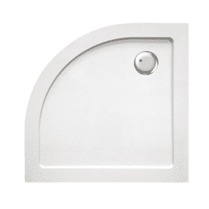Receveur de douche extra plat en acrylique - Ozé MILO semi-circulaire