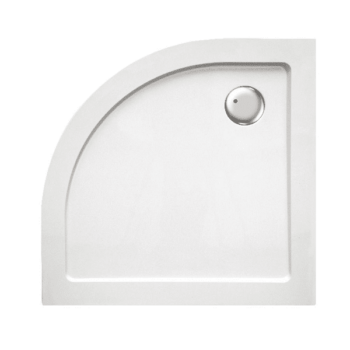 Receveur de douche extra plat en acrylique - Ozé MILO semi-circulaire