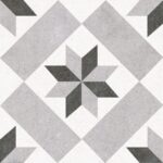 Carrelage imitation carreaux de ciment Diffusion Céramique VINTAGE STAR GREY