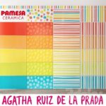 Logo collection de carrelage faience couleur design Agatha Ruiz de la Prada - Pamesa Ceramica