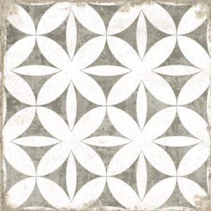 Carrelage espagnol imitation carreaux de ciment - Nanda GRAFTON 20x20cm - Abbey Taupe