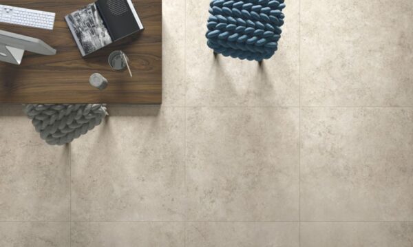 Century GLAM carrelage imitation pierre - coloris TORTORA - 80x80cm