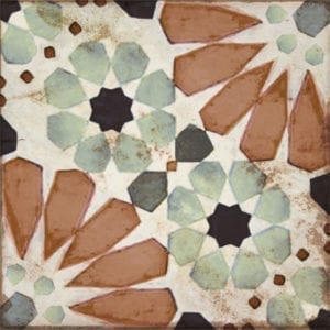 Carrelage imitation carreaux de ciment Nanda LOFT FLOOR 20x20cm - SILVANIA