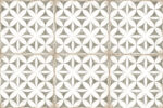Carrelage espagnol imitation carreaux de ciment - Nanda GRAFTON 20x20cm - Abbey Taupe