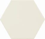 Tomettes hexagonales carrelage Diffusion Céramique DOLCE VITA - blanc BIANCO