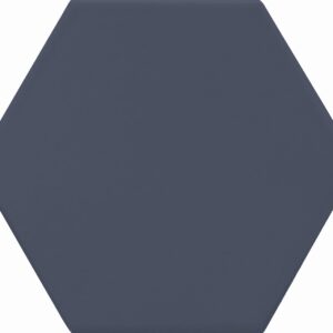 Tomettes hexagonales carrelage Diffusion Céramique DOLCE VITA - bleu MARINA