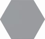 Carrelage hexagonal sol et mur gris Diffusion Céramique AMAZONE - couleur Uni PIERRE