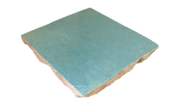 Zellige marocain vert Diffusion Céramique - carrelage artisanal - Couleur SAINTE CROIX