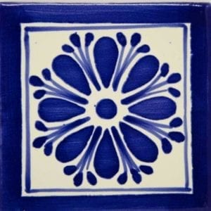 Carrelage mexicain Colibri Azulejos - AMAPOLA PLUMA