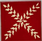 Carrelage mexicain Colibri Azulejos - ARBOR BLANC / ROUGE