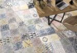 Carrelage imitation carreaux de ciment - Codicer PERSEO MIX Patchwork