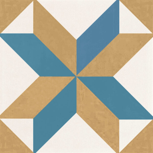 Carreaux de ciment en grès émaillé -Carrelage portugais Recer REVIVAL - PATTERN