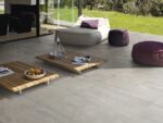 Carrelage extérieur antidérapant effet béton - terrasse Ascot Prowalk Pearl