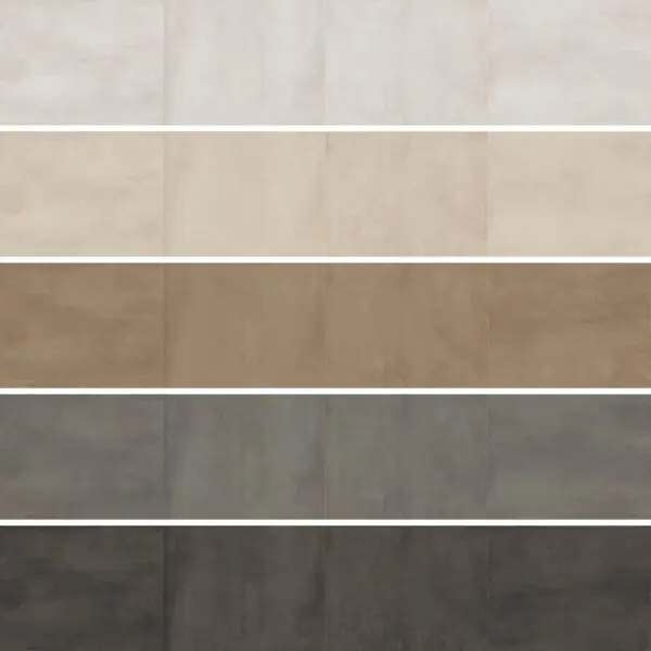Couleurs du carrelage effet métal Monocibec Blade