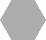 Carrelage hexagonal gris Diffusion Céramique HEXAGONE