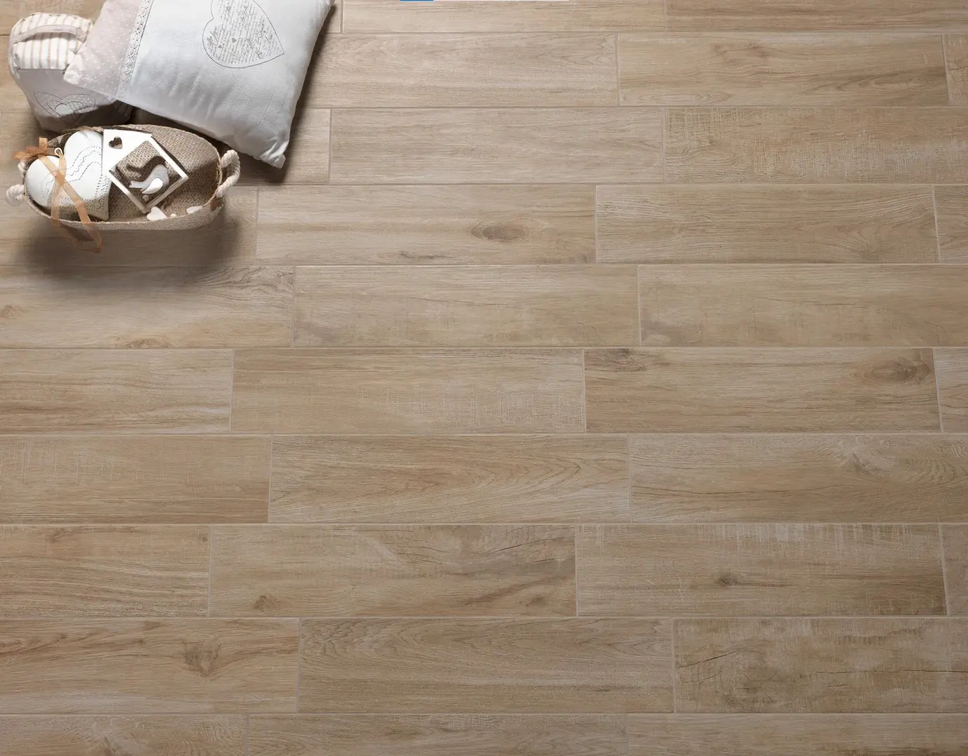 Sol en carrelage imitation parquet bois Paul NORWAY couleur HONEY - Carrelage italien haut de gamme