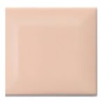 Carrelage métro carré 7.5x7.5cm Diffusion Céramique - couleur ROSE POUDRE MAT