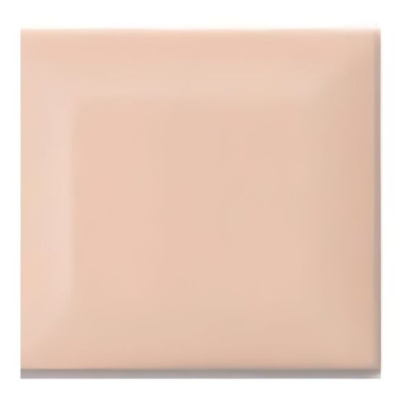 Carrelage métro carré 7.5x7.5cm Diffusion Céramique - couleur ROSE POUDRE MAT