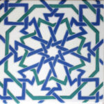 Carrelage oriental marocain en faience de Tunisie Dorémail - Collection Tradition, motif MEKNES