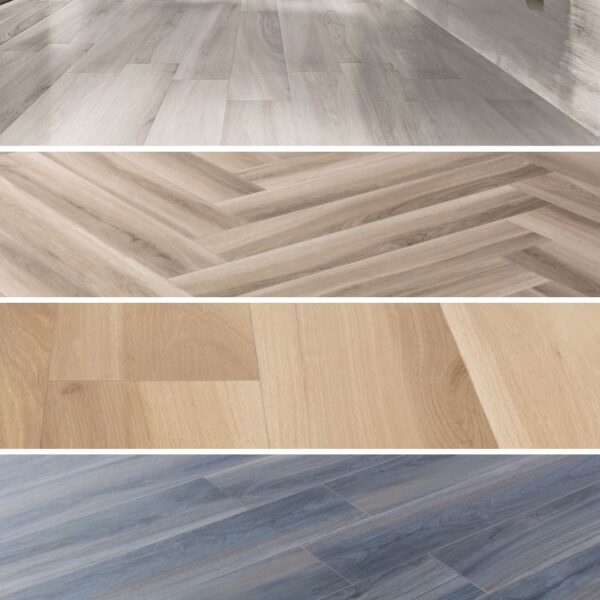 Carrelage imitation parquet Gardenia JUST COLOR 20x120cm - 4 couleurs bois