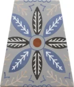 Carrelage trapèze fleurs Cevica CHINTZ - design DECO 5