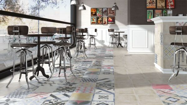 Carrelage patchwork carreaux ciment - Codicer HERITAGE