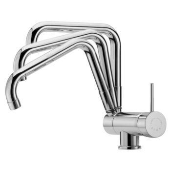 Robinet italien haut de gamme - Mitigeur évier FRATTINI F7009-CR