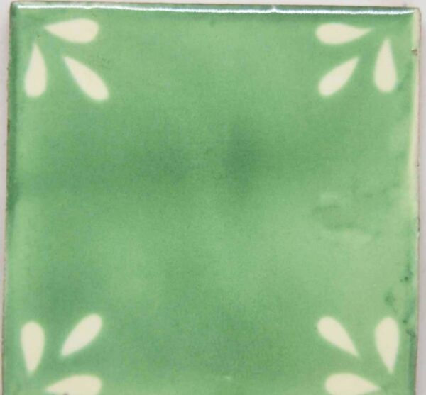 Carrelage mexicain Colibri Azulejos - SEVILLE BLANC VERT